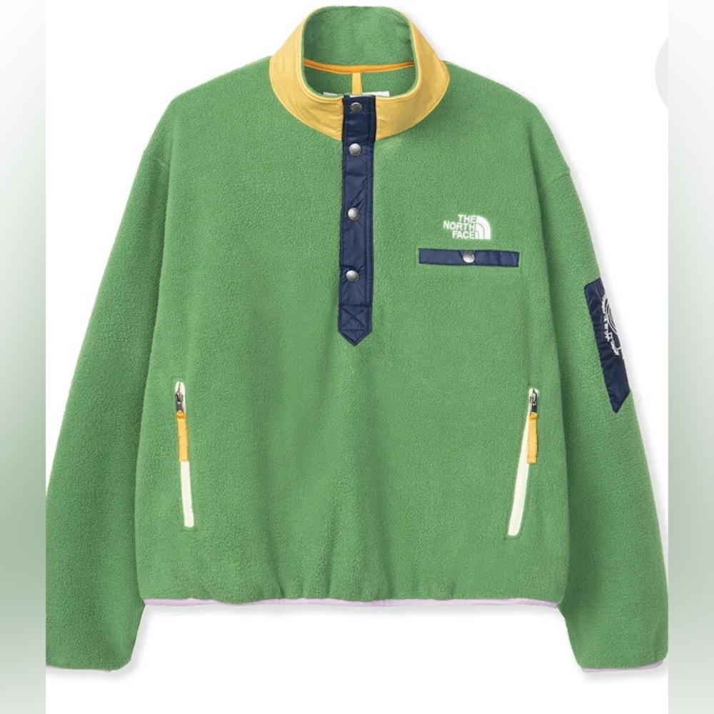 The north face brain dead 89 placket pullover fleece